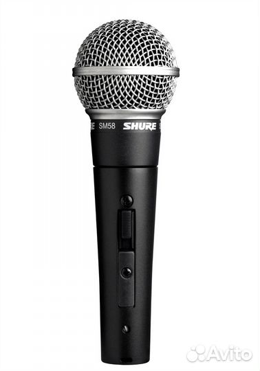Вокальный микрофон Shure SM58S. Оригинал