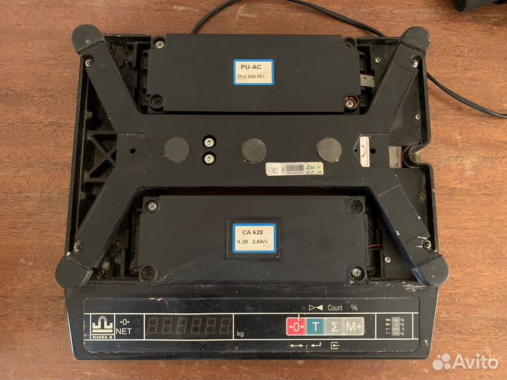 Весы 32кг с аккумулятором massa-k