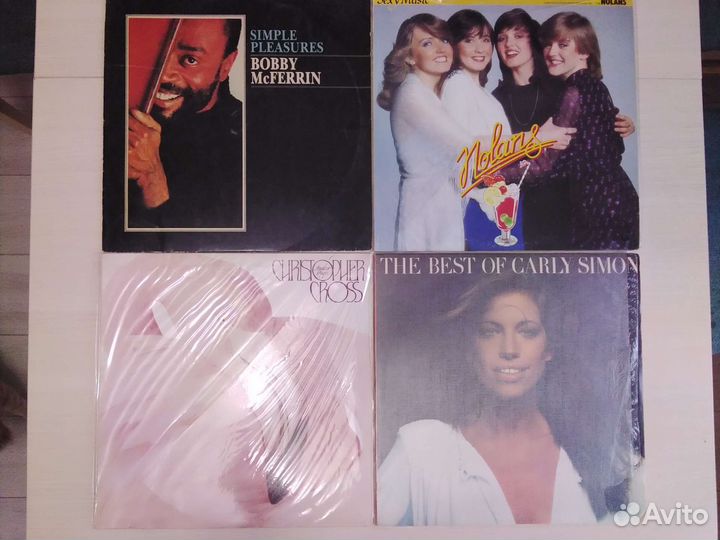 Винил Фирменный поп исполнителей