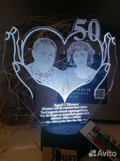 Фото ночник, светильник с фото