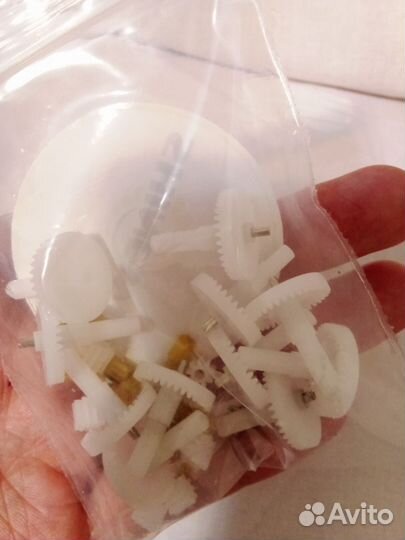 Запчасти квадрокоптера шестерёнки новые