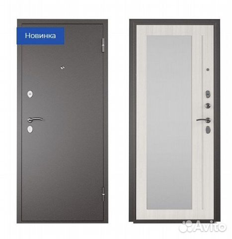 Дверь Титан царга дуб Зеркало