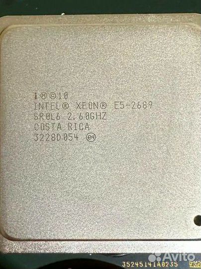Процессор Xeon E5 2689