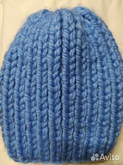 Шапка с шарфом женская