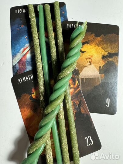 Свечи ручной работы пчелиный воск