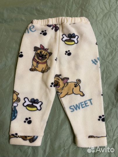 Штаны детские теплые