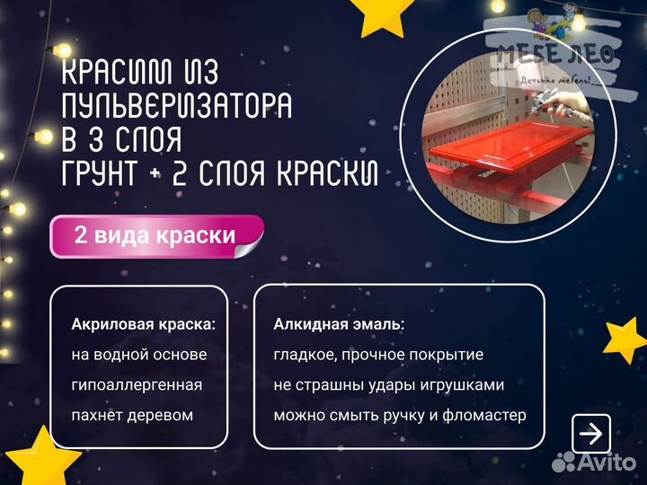 Детская кровать для двоих