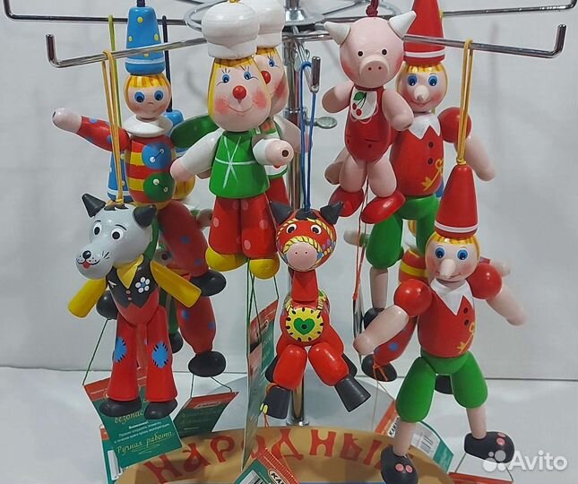 Деревянные игрушки 