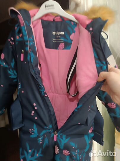 Зимний комбинезон для девочки 110 бу