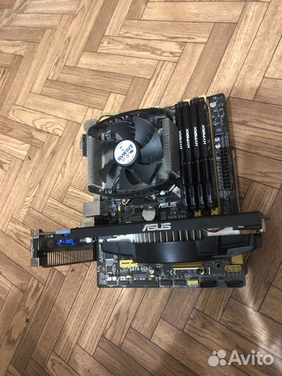 Материнская плата с процессором i7 4770