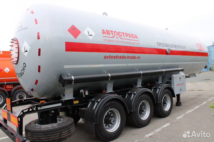 Полуприцеп газовоз GT7 ППЦТ-36, 2024