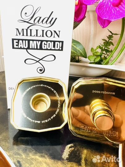 Paco rabanne Lady Million Eau My Gold Оригинал