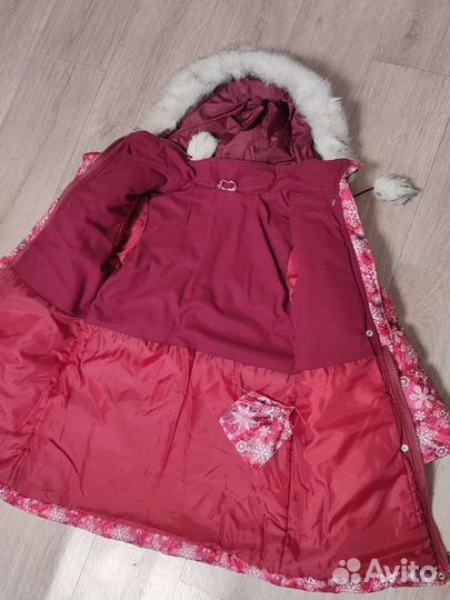Зимний пуховик на девочку