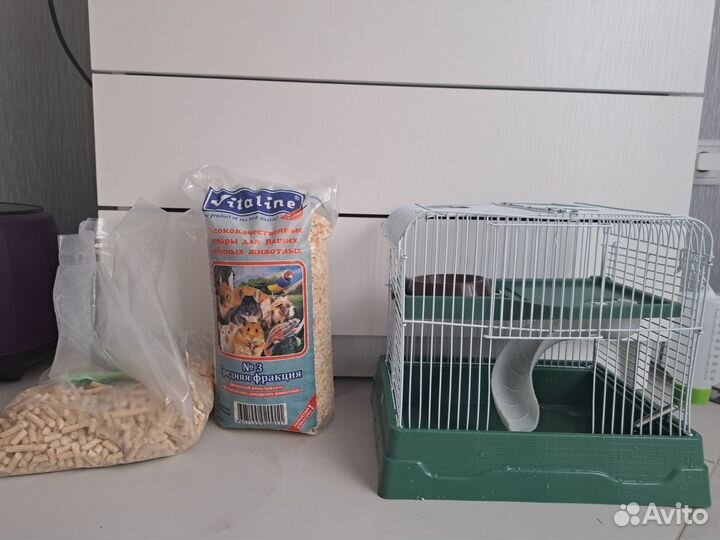 Клетка для грызунов с приятными дополнениями