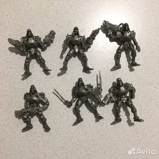 Битвы Fantasy твёрдый пластик Кибер-скелеты