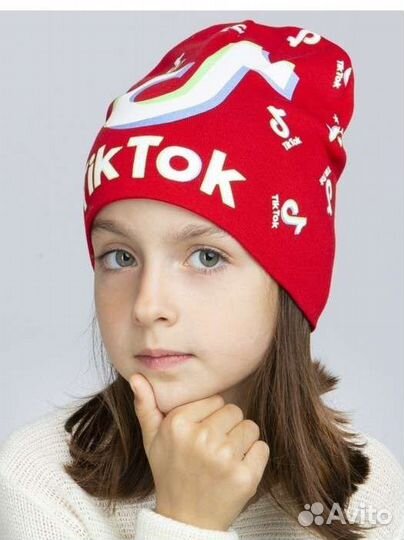 Шапка детская новая двойная(разные цвета)