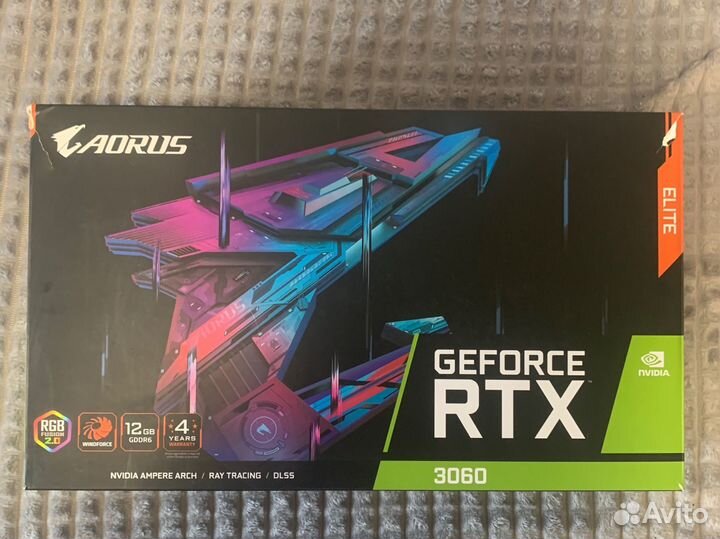 Aorus GeForce RTX 3060 Elite 12G