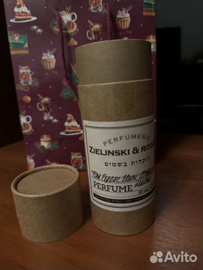 Коробка от духов zielinski pink pepper