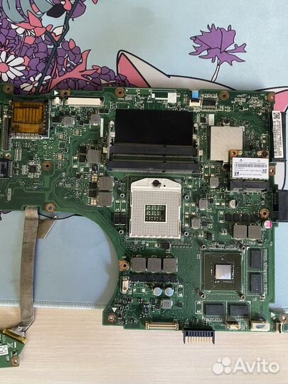 Материнская плата для ноутбука asus n56vb