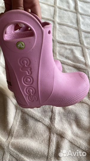 Резиновые сапоги crocs c7