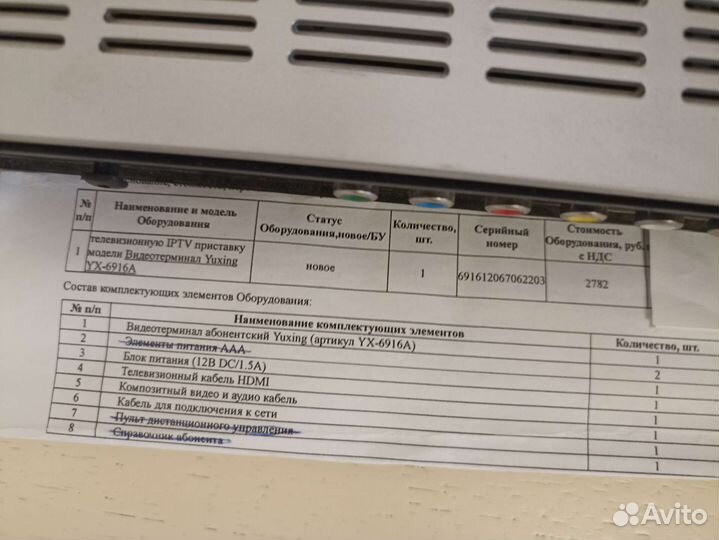 Телевизионная iptv приставка