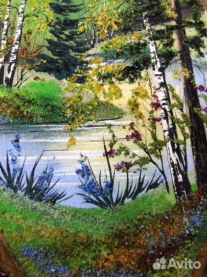 Картина на дереве