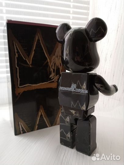 Фигурка bearbrick jean michel basquiat