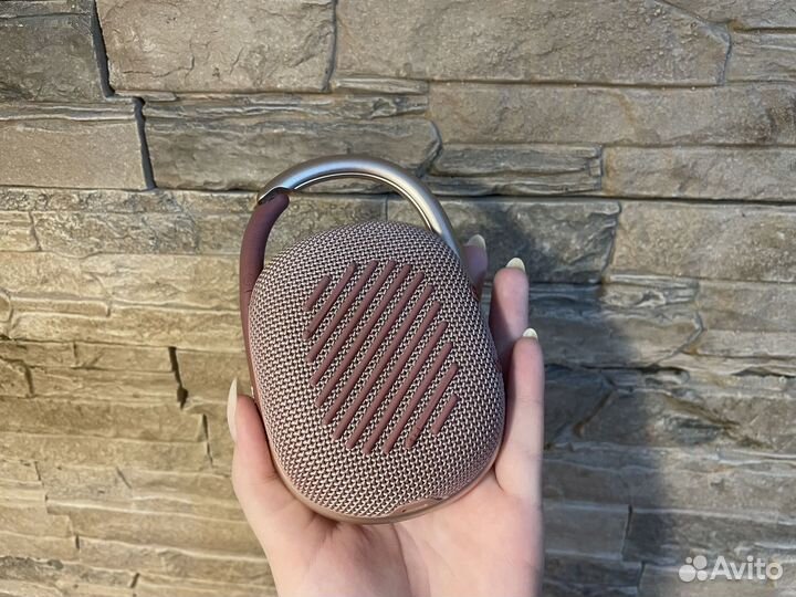 Портативная колонка JBL clip 4 Розовая/Оригинал