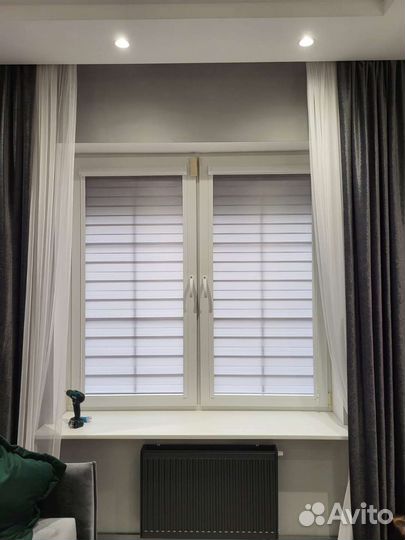 Рулонные шторы под ключ