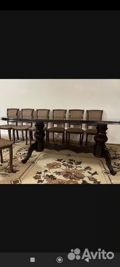 Кухонный стол и стулья бу