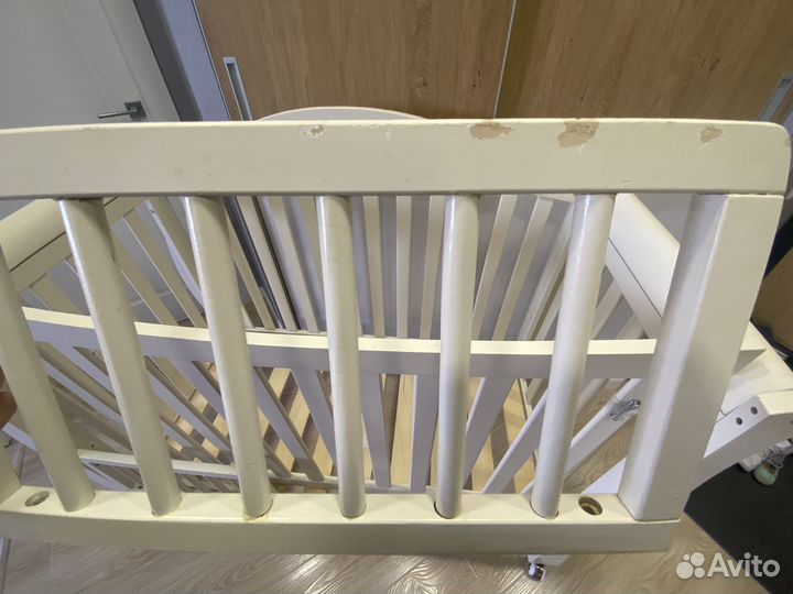 Кроватка Giovanni Bravo с матрасом