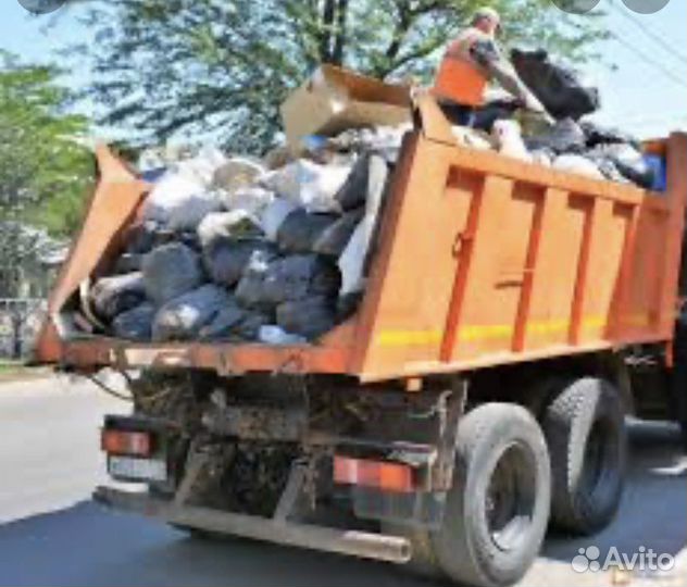 Вывоз старого мусора 7м3
