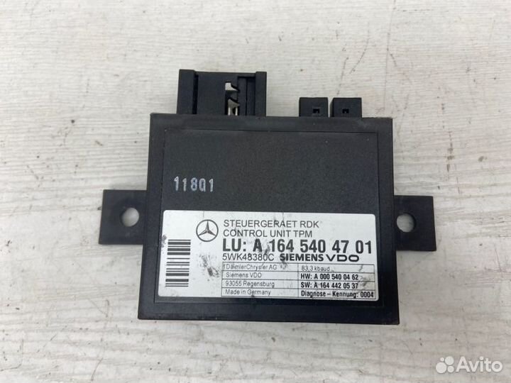 Блок управления давления в шинах Mercedes Gl X164