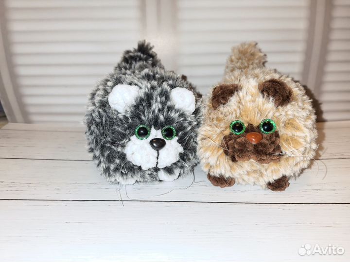 Вязаная игрушка кукла. Ручная работа. Пупсы