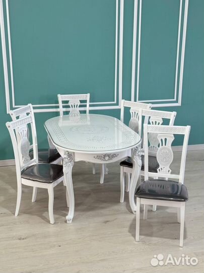 Стол и стулья от производителя. В наличии