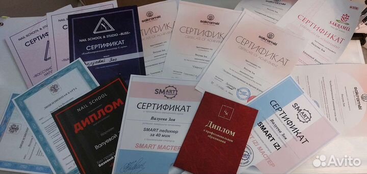 Маникюр/педикюр/наращ/подология