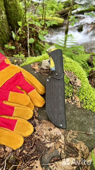 Нож охотничий ручной работы