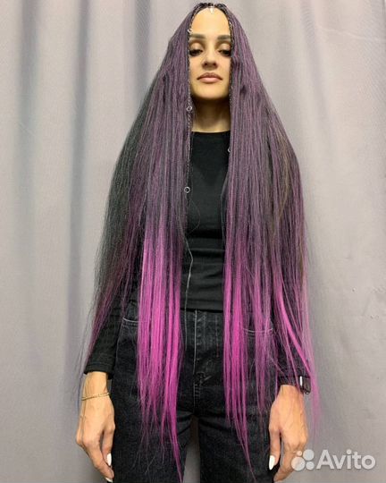 Косы с канекалоном