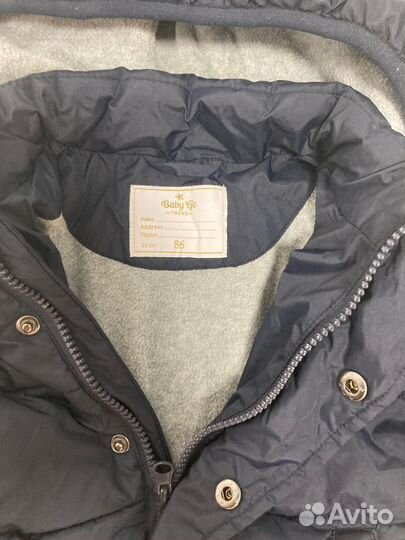 Куртка baby go 86 для мальчика