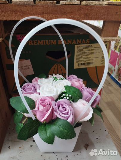 Букет из мыла