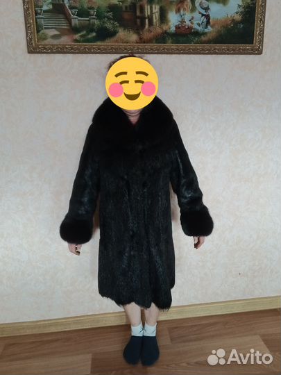 Шуба из нутрии 48 50