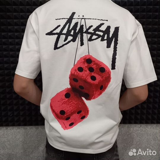 Футболка оверсайз Stussy