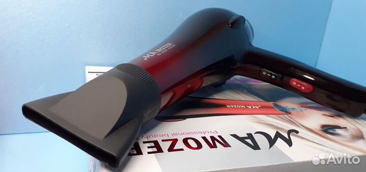 Фен Mozer Professional. Функция ионизации. Мощный