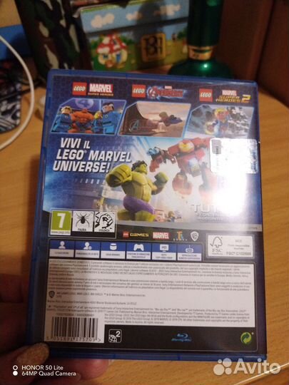 Диски на ps4 lego marvel