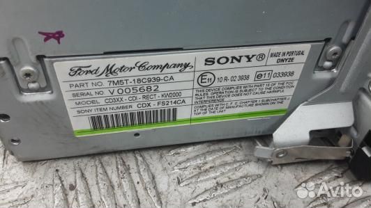 Магнитола ford C-MAX 1 (KBR04I401)