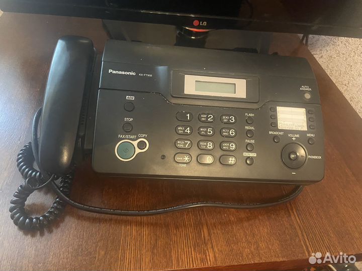 Телефон факс panasonic