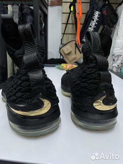 Кроссовки Nike Lebron 15 Black Gold