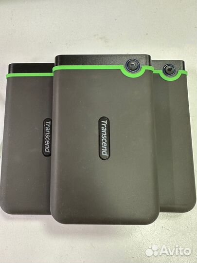 Внешний диск бу 2 tb Transcend с кабелем 898 ч