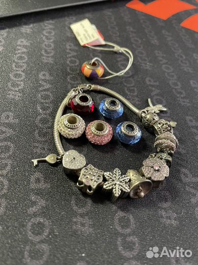 Браслет с шармами sunlight