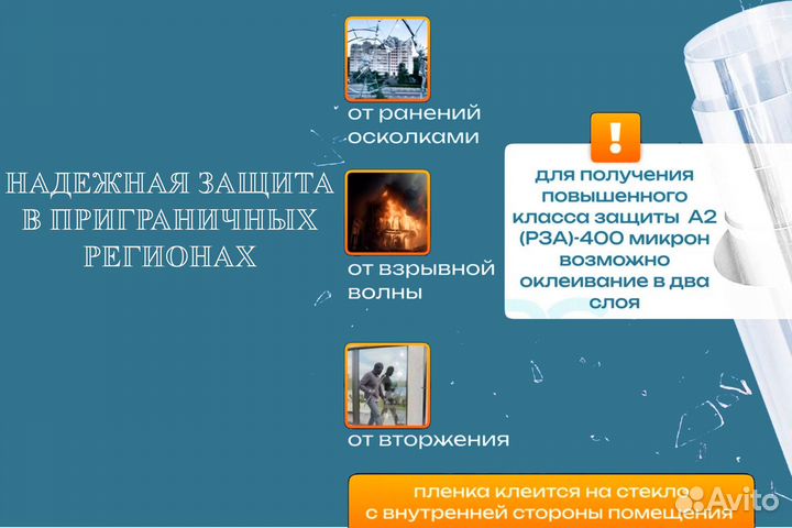 Бронепленка на окна